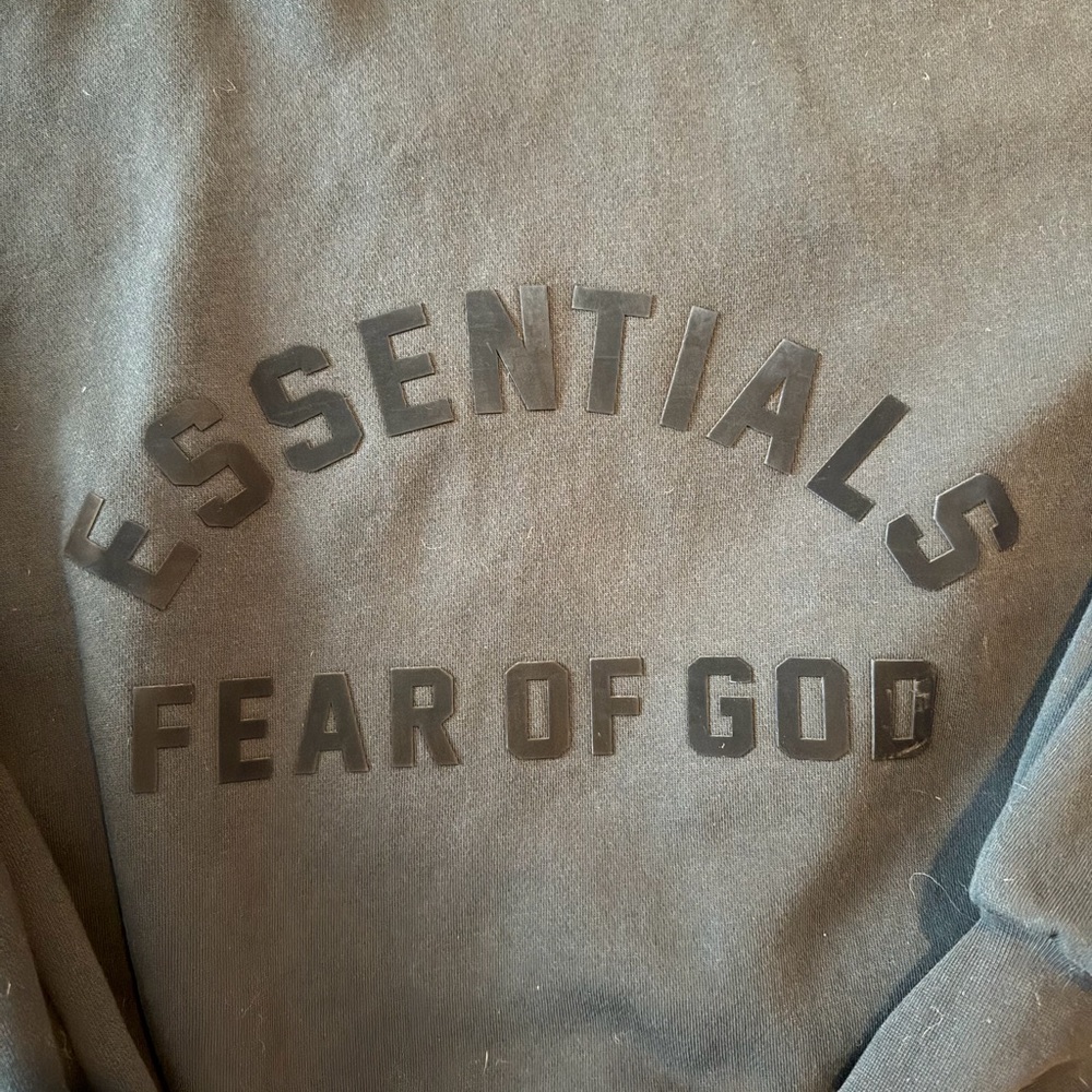 Fear of God Essentials Charcoal Hoodie - Picture 2 of 8